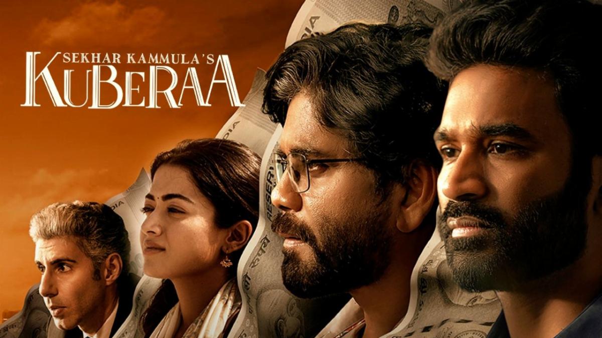 Dhanush, Nagarjuna, and Rashmika Mandanna Ignite Screens in Sekhar Kammula’s “Kuberaa”