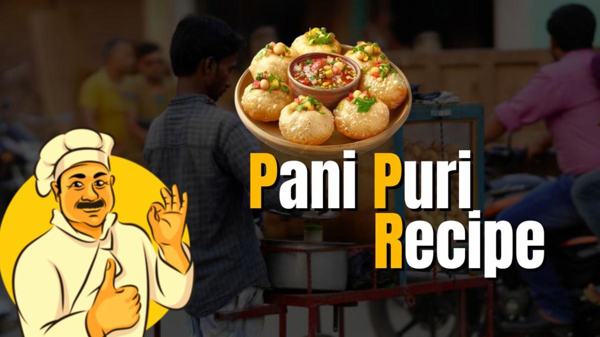 How to make Street Style Pani Puri at Home
