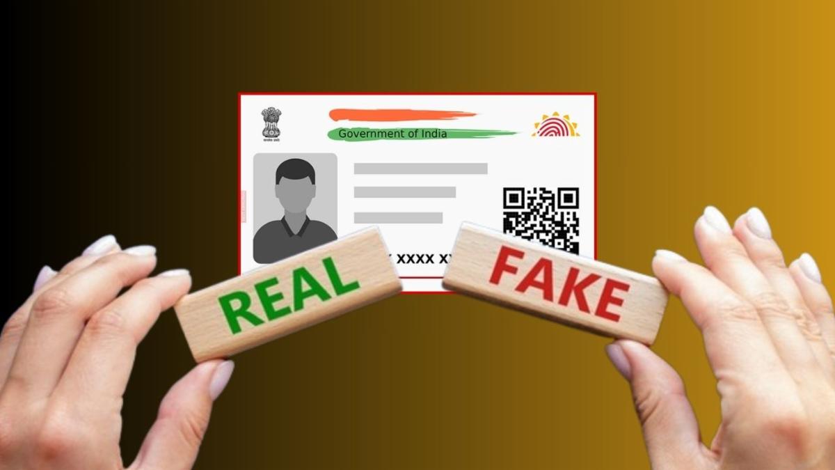 New way to identify the real and fake Aadhaar: Know how to check in minutes