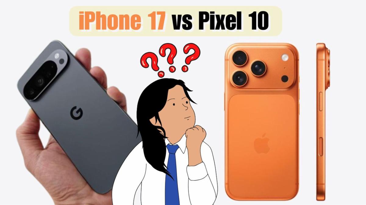 iPhone 17 vs Pixel 10 : The 2025 Flagship Showdown