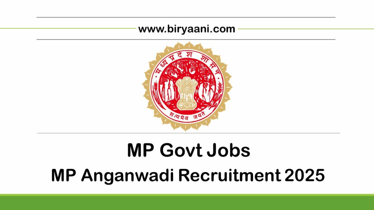MP Anganwadi Recruitment 2025: 19,500+ Govt Jobs for Women, Apply by July 4