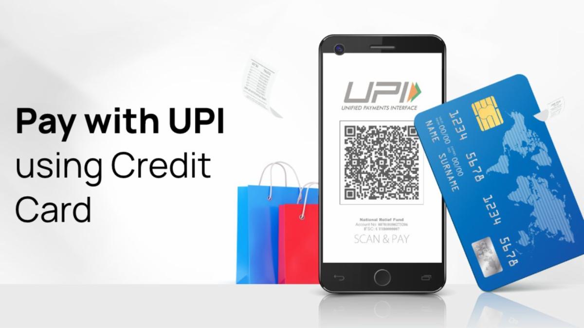 How to make UPI payment from credit card ?